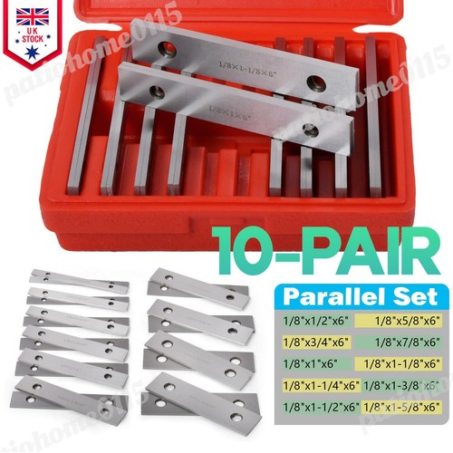Steel parallel set - steel, 0.0002"