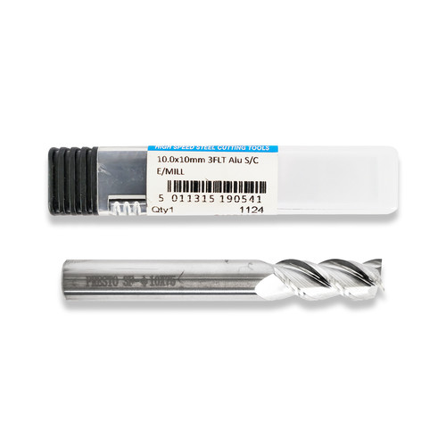 Presto end mill flute - end, solid