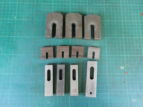 Milling machine clamps - machine,
