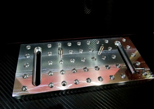 Aluminium fixture plate - fixture,