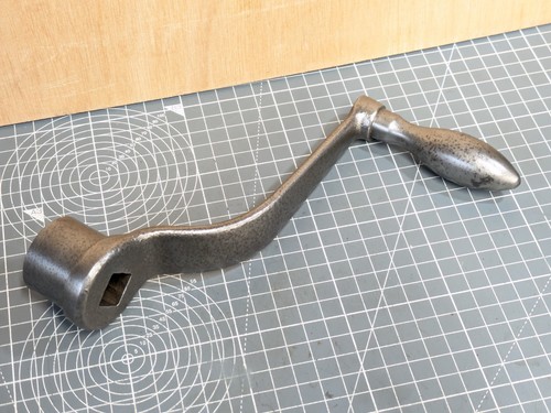 Milling machine vice crank - machine,
