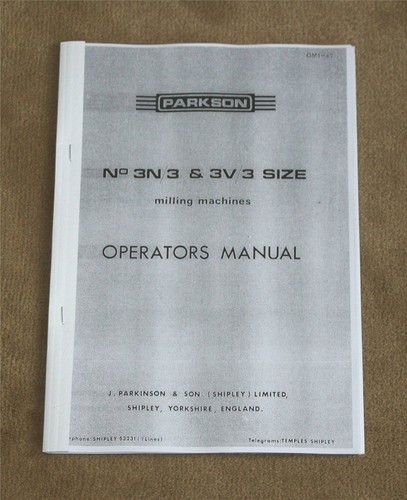 Parkson and 3v - no.3n/3, 3v/3